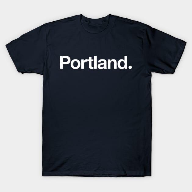 Portland. T-Shirt by TheAllGoodCompany